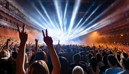 The sound of laughter mingles with melodies.  