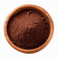 coffee powder isolated on transparent background coffee powder cut out