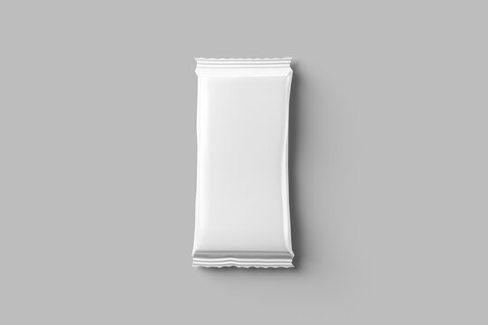 Popsicle Ice Cream Mockup on Grey Background