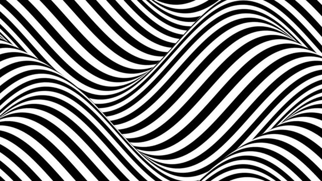 Abstract striped lines geometry background.
