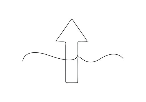 recommend clip art: Arrow pointing right, continuous one line drawing vector. Single line Arrow pointing right, vector background. Arrow pointing right, icon. Continuous outline of a Arrow pointing right