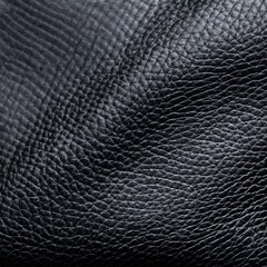 texture of black leather