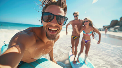 A surfer riding ocean waves, embracing freedom and adventure.