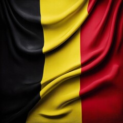 textured belgian flag draped fabric