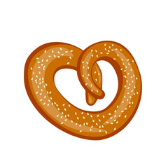 Bavarian traditional  pretzal or bretzel.