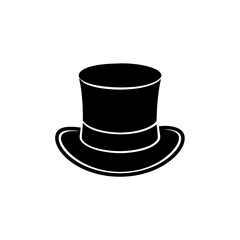  Elegant Top Hat Vector for Vintage Fashion and Formal Style Concepts