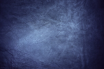 Beautiful blue background with leather texture