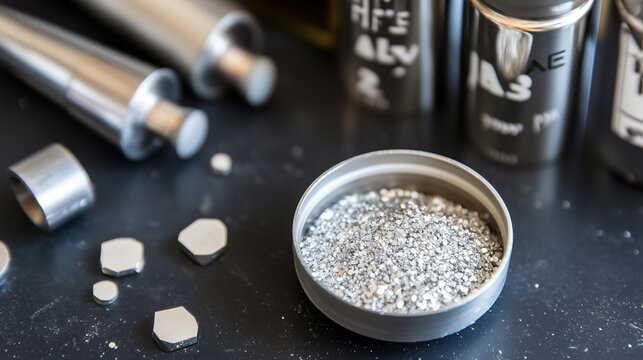 Sample Substance for Heavy Metal Analysis via AAS, generative ai
