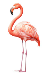 PNG Flamingo animal bird white background.