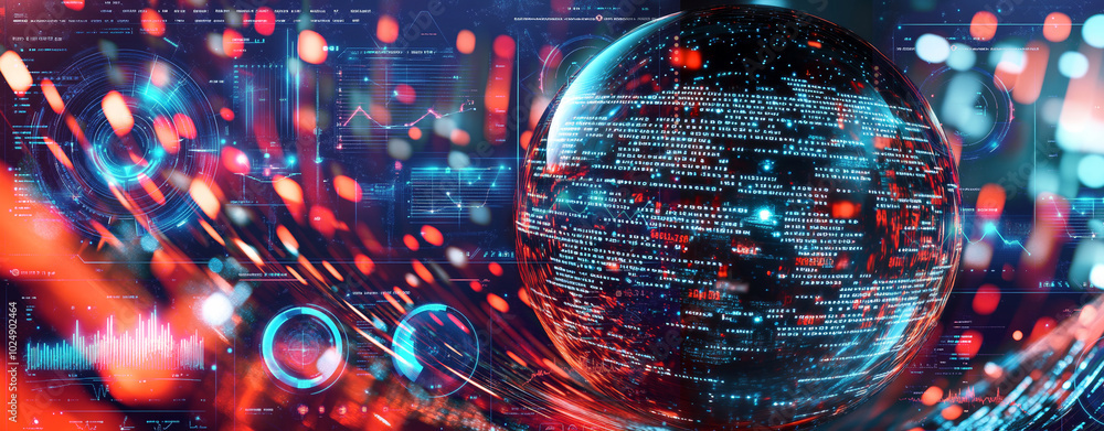 Aufkleber Data abstraction for the description of network capabilities, technological processes, digital storage, science, or education.