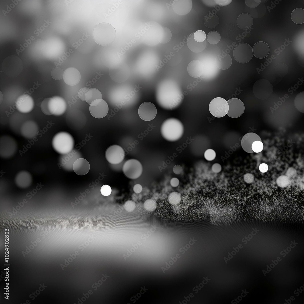 Canvas Prints abstract blur black bokeh background