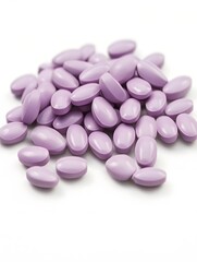 isolated Purple Medication Pharma Supplements medicine Healthcare Tablets