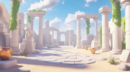 ancient roman ruins