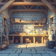 interior of an building