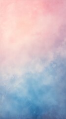 Obraz premium Soft Pastel Gradient Blending Light Pink and Pale Blue with Subtle Texture