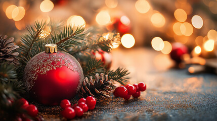 świąteczny nastr&oacute;j - świąteczna dekoracja, świąteczne oświetlenie.