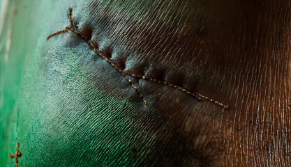 Frankenstein halloween texture