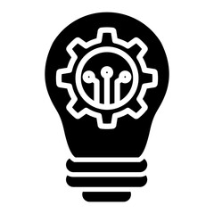 Innovation Glyph Icon