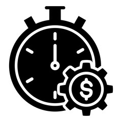 Performance Glyph Icon