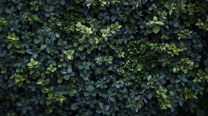 Vibrant Natural Leaves: A High-Resolution Background of Lush Greenery