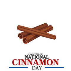 National Cinnamon Day on november 1, 
