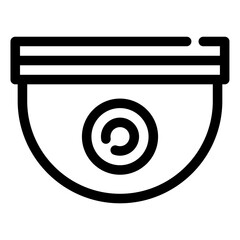 cctv line icon