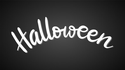 Halloween background in Halloween day on transparent background , Flat cartoon flat style. illustration Vector EPS 10