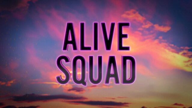 Alive Squad Superhero Title Intro