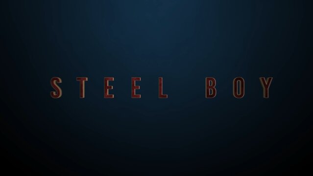 Steel Boy Superhero Adventure Movie Title Intro