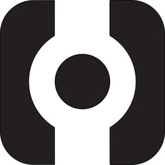 Abstract geometric style vector shape or potential logo | Illustration of a symbol icon