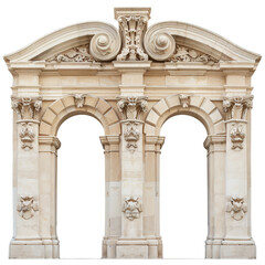 Naklejka premium arches of the cathedral of st john the baptist