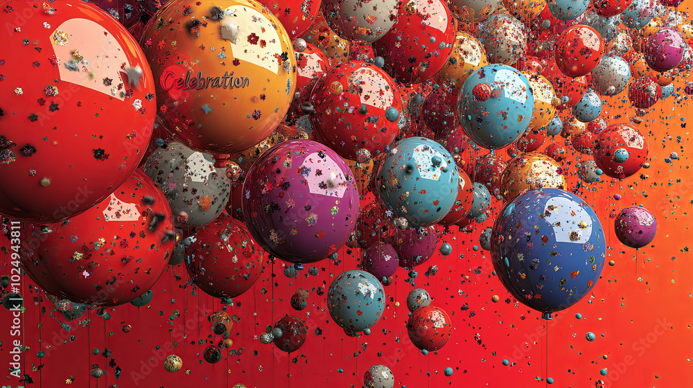 Poster the photorealistic image showcases a vibrant array of colors and intricate details, capturing the vi