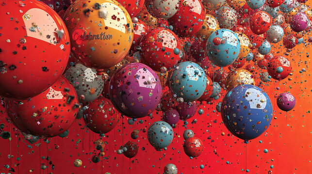 The photorealistic image showcases a vibrant array of colors and intricate details, capturing the viewer's attention.