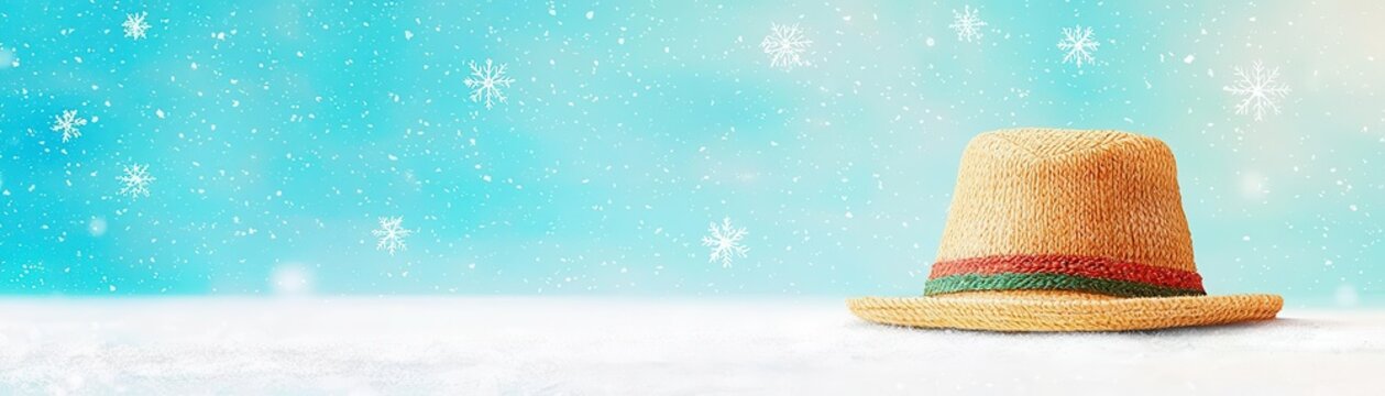 Avocado, Hat, Snowflakes, A chilly day, A warm hat, Natures quirks
