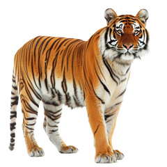 Obraz premium tiger isolated on white