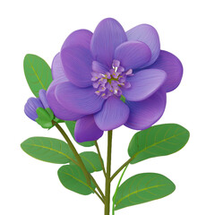 Obraz premium flower isolated on transparent background