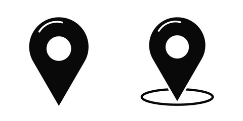 Location Icon Illustration Art work