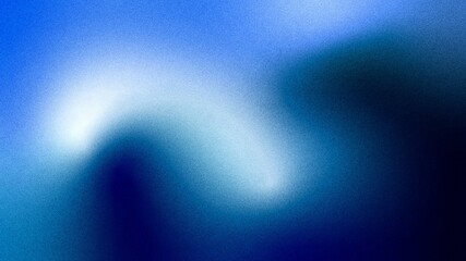 abstract background Digital Blue Wave gradient with grainy texture, digital business background or wallpaper, Deep Blue, Sky Blue and Light Blue color 