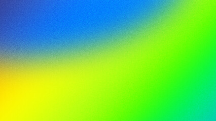 A smooth gradient featuring green, blue, and yellow hues with a gentle grainy noise overlay, perfect for creating dynamic web banners and posters.