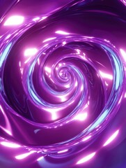 Purple blue swirl with light streaks