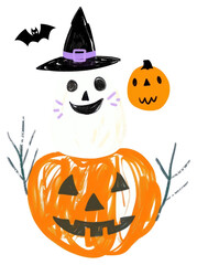 PNG Halloween illustration decoration festival.