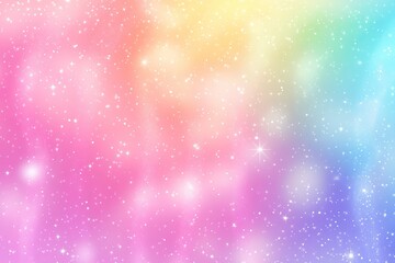Fototapeta premium Pastel Galaxy with Stars