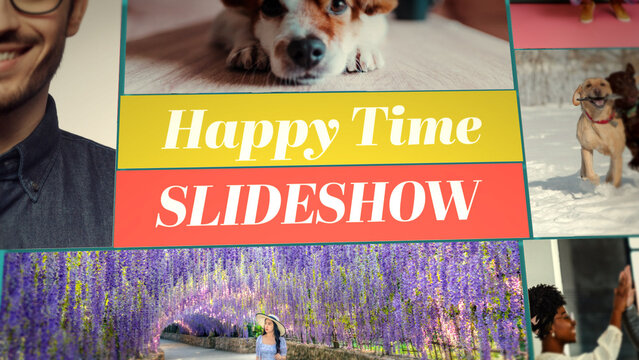 Happy Time Flipping Slideshow