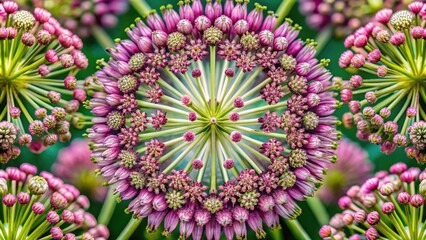 Botanical illustration of a monocotyledon angiosperm flower