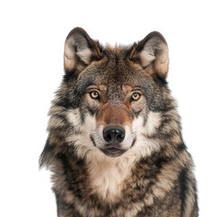 Fototapeta premium wolf isolated on white