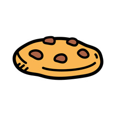 Cookies Doodle Illustration Vector