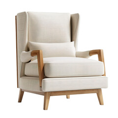 Fototapeta premium armchair isolated on white