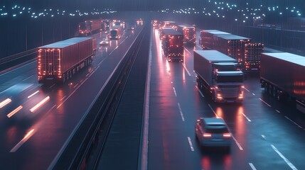 AI enhances freight scheduling by identifying the most cost-effective routes and carriers.