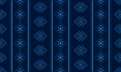 Ancient echoes Aztec geometric seamless patterns southwest Navajo Native American tribal ethnic colorful for textile printing