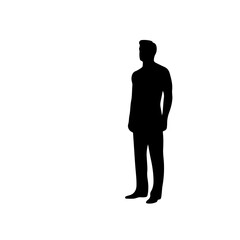 silhouette of a person
